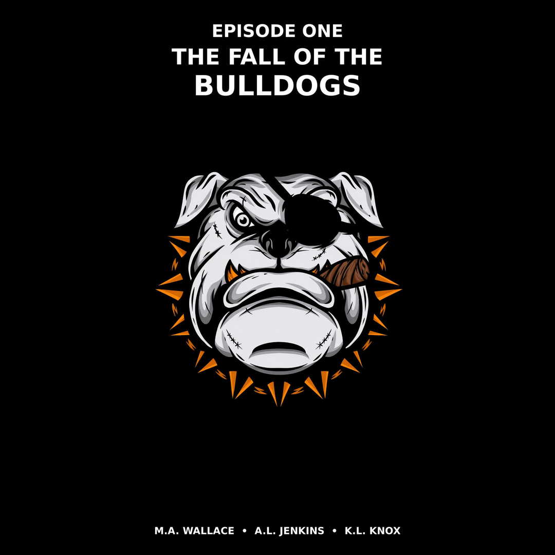 Episode One: The Fall of the Bulldogs — official audiobook cover. Included digitally by email with the Field Intel Bundle.